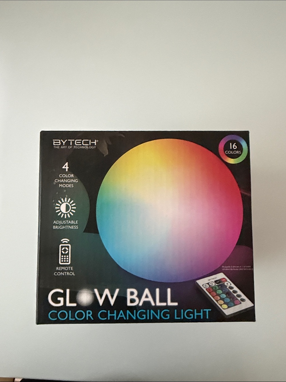 BYTECH Glow Ball Color Changing Light - Multicolor
